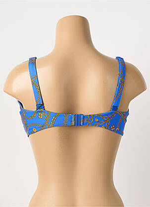 Haut de maillot de bain stretch haut soutien-gorge balconnet bleu PRIMADONNA femme