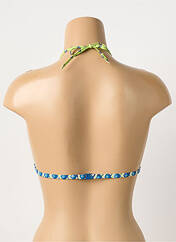 Haut de maillot de bain bleu JESSY BEACHWEAR femme seconde vue