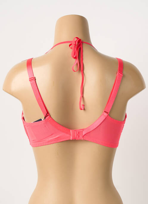 Soutien-gorge effet matière satinée haut soutien-gorge emboitant rose PRIMA DONNA femme