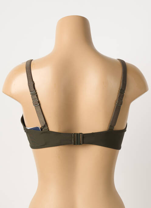 Haut de maillot de bain stretch haut soutien-gorge moulé vert PRIMA DONNA femme