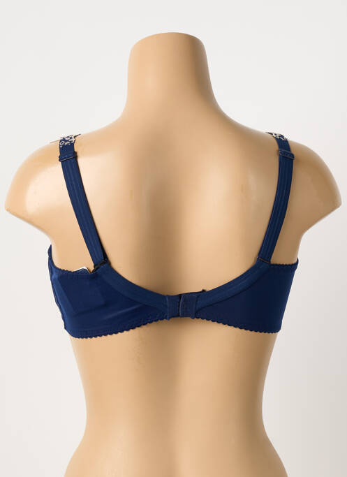 Soutien-gorge effet matière satinée haut soutien-gorge emboitant bleu PRIMA DONNA femme