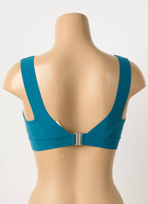 Haut de maillot de bain stretch haut soutien-gorge balconnet bleu PAIN DE SUCRE femme