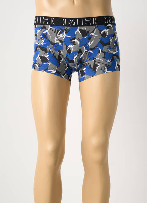 Boxer imprimé fantaisie bleu HOM homme