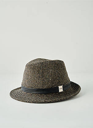 Chapeau doublure marron HUGO BOSS homme