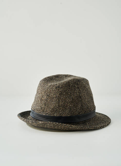 Chapeau doublure marron HUGO BOSS homme