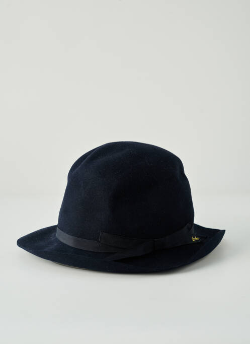 Chapeau noir BORSALINO homme