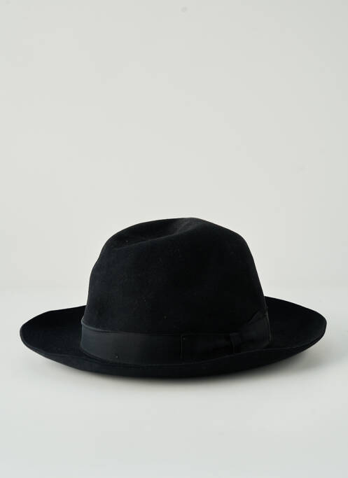 Chapeau noir BORSALINO homme