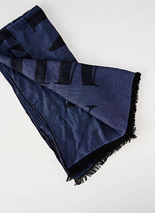 Foulard imprimé fantaisie bleu AERONAUTICA homme