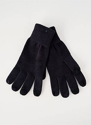 Gants stretch noir AERONAUTICA homme