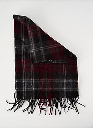 Echarpe imprimé carreaux violet WEGENER homme