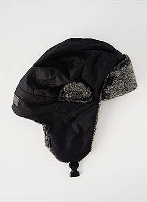 Bonnet forme chapka noir MCS homme