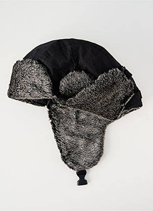 Bonnet forme chapka noir MCS homme