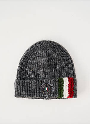 Bonnet gris AERONAUTICA homme