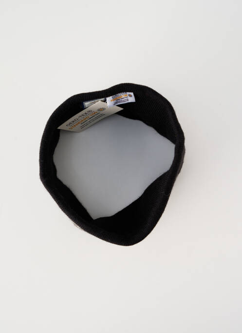 Bonnet imprimé fantaisie noir AERONAUTICA unisexe