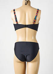 Maillot de bain 2 pièces noir ROSE POMME femme seconde vue