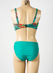 Maillot de bain 2 pièces vert ROSE POMME femme seconde vue