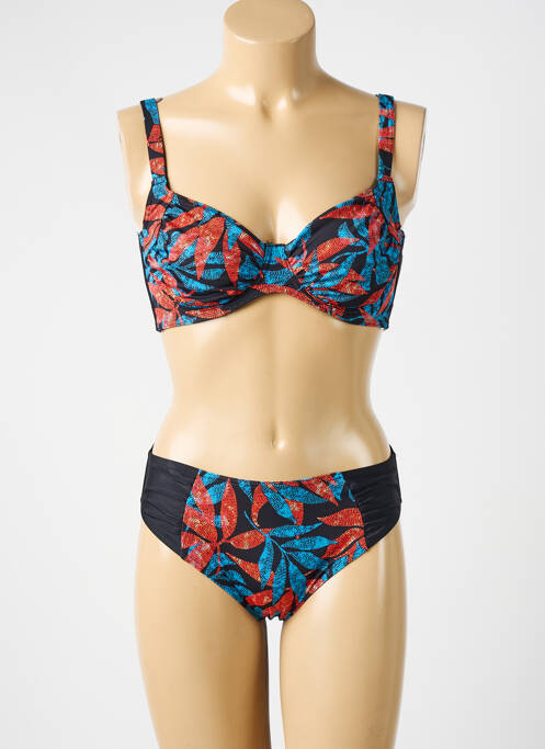 Maillot de bain 2 pièces noir ROSE POMME femme