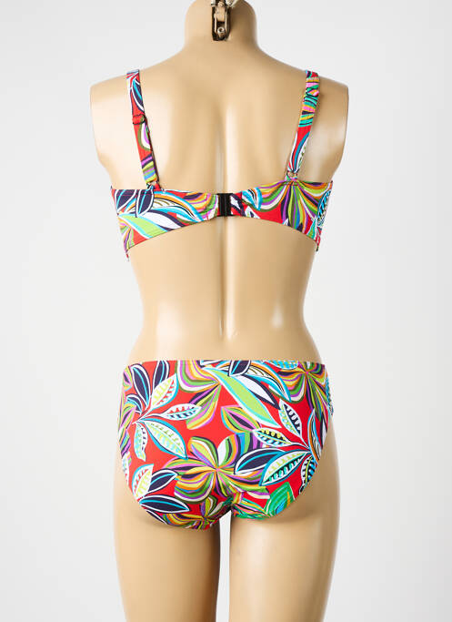 Maillot de bain 2 pièces rouge ROSE POMME femme