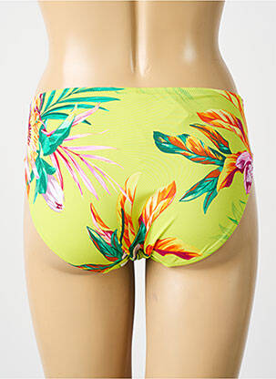 Bas de maillot de bain imprimé tie and dye culotte vert FANTASIE femme
