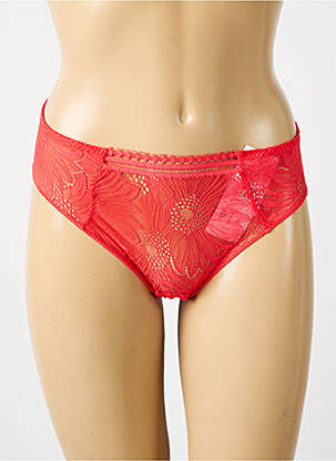 Culotte effet matière satinée orange SIMONE PERELE femme