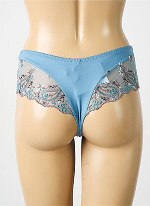 Shorty effet matière satinée bleu PRIMADONNA femme