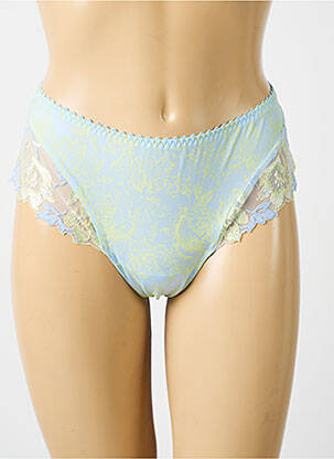 Culotte tissage satiné bleu PRIMA DONNA femme