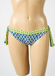 Bas de maillot de bain imprimé fantaisie bikini bleu JESSY BEACHWEAR femme