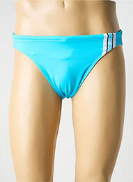 Slip de bain tissage satiné bleu clair HOM homme