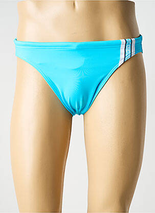 Slip de bain tissage satiné bleu clair HOM homme