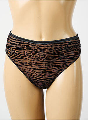 Tanga stretch marron PRIMADONNA femme