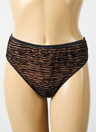 Tanga stretch marron PRIMADONNA femme