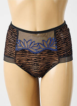 Culotte haute légère et transparente noir PRIMADONNA femme