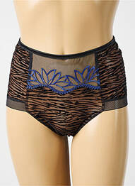 Culotte haute légère et transparente noir PRIMADONNA femme