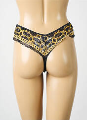 Tanga noir PRIMA DONNA femme seconde vue
