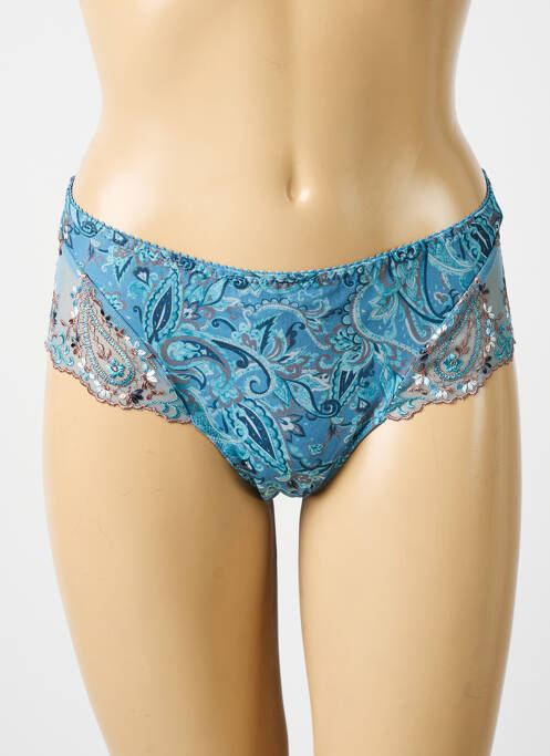 Shorty effet matière satinée bleu PRIMA DONNA femme