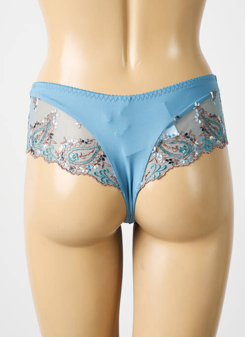 Shorty effet matière satinée bleu PRIMA DONNA femme