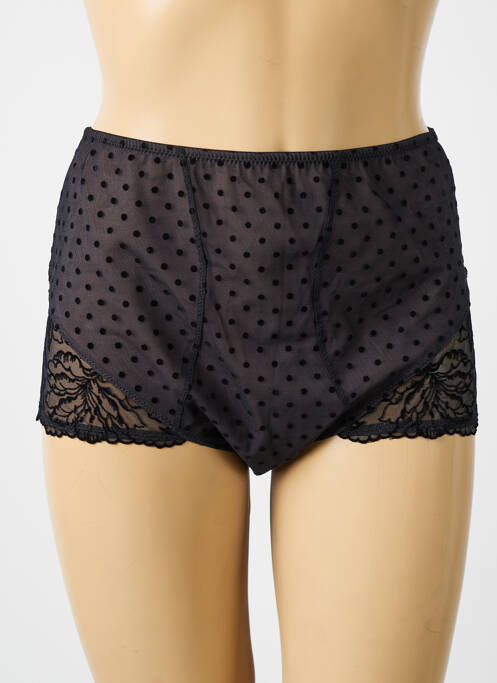 Culotte haute légère et transparente noir PRIMA DONNA femme