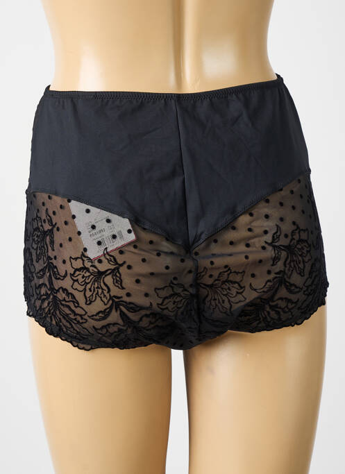Culotte haute légère et transparente noir PRIMA DONNA femme