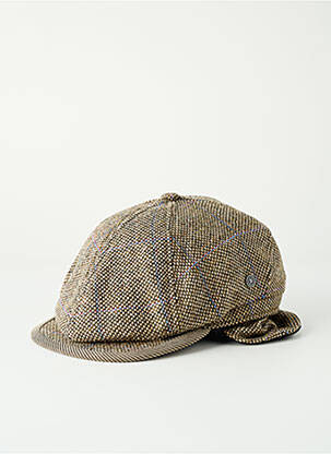 Casquette doublure beige BUGATTI homme