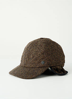 Casquette doublure marron BUGATTI homme