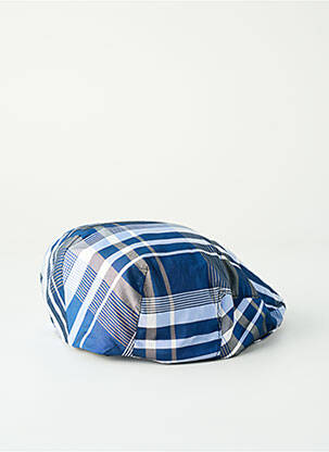 Casquette tissage popeline bleu BUGATTI homme
