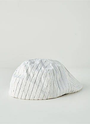 Casquette imprimé rayures blanc BUGATTI homme