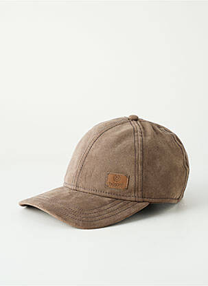 Casquette doublure marron BUGATTI homme