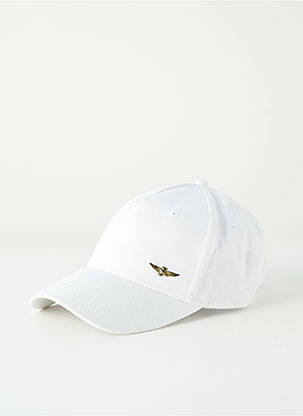Casquette blanc AERONAUTICA homme