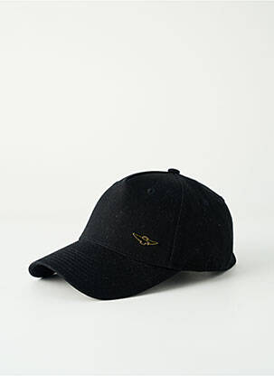 Casquette noir AERONAUTICA homme