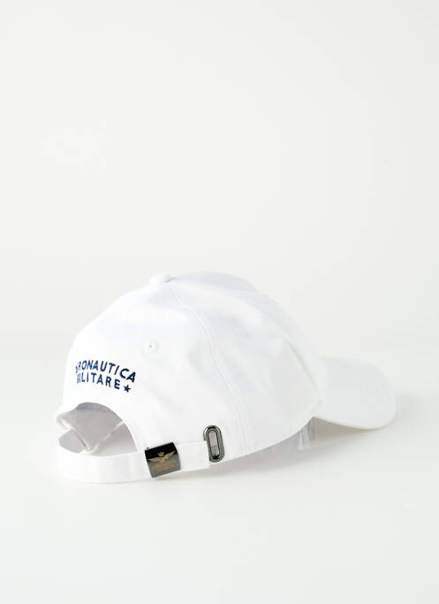 Casquette blanc AERONAUTICA homme