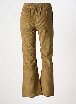 Pantalon flare stretch taille haute vert V.DE.VINSTER femme