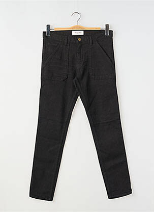 Jeans coupe slim stretch taille normale noir ACQUAVERDE femme