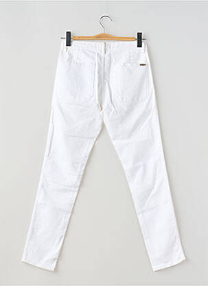 Jeans coupe slim stretch taille normale blanc ACQUAVERDE femme