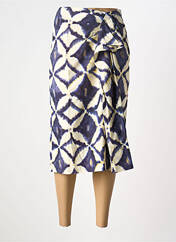 Jupe mi-longue bleu BELLEROSE pour femme seconde vue